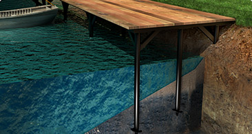 Под причалы, пирсы, мосты